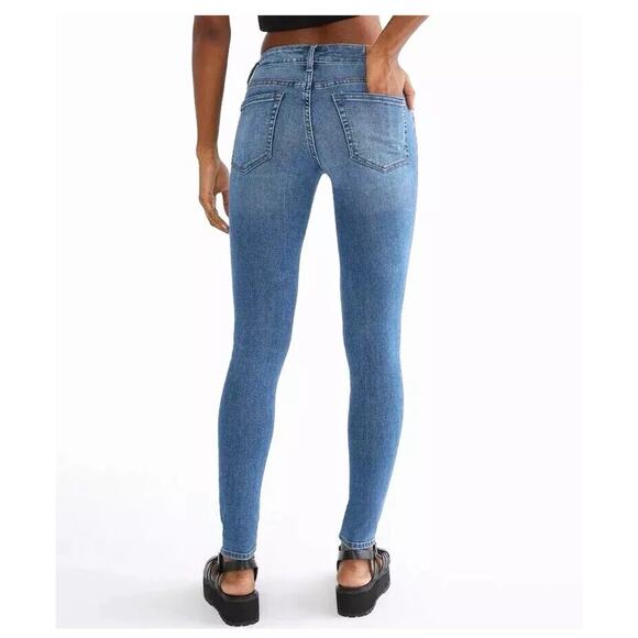 Aeropostale Denim Stretchy High Rise Jeggings Women Jeans Size 4L - Picture 3 of 9